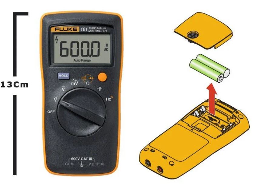 Multimeter-Digital-Fluke-101